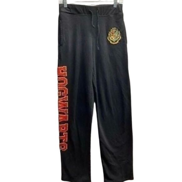 Harry Potter Hogwarts  unisex sweat pants with pockets s/small - Picture 1 of 5